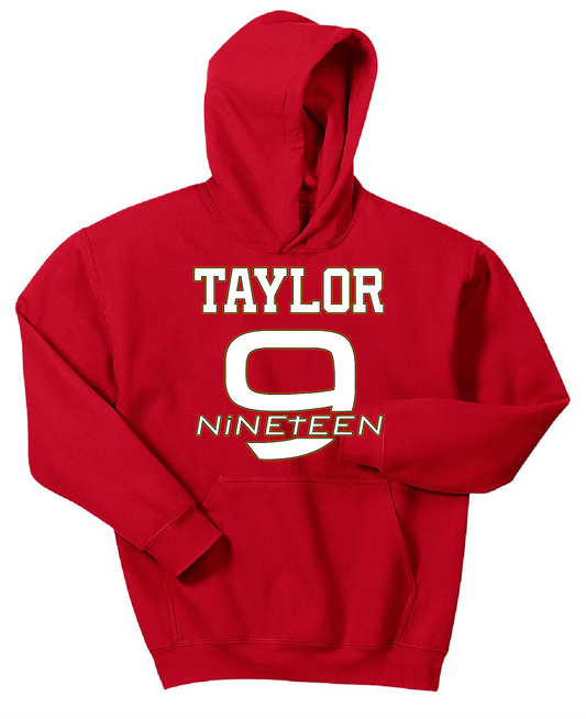 Personalized Game Day Hoodie (PRE-ORDER) Pre-orders typically take 3 to 5  business days for to receive the items. The items are then shipped out next day. Add up to 10 characters in the Order special instructions box at checkout.